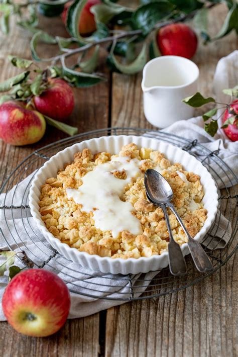 Apple crumble rezept