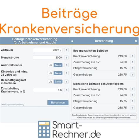 Krankenversicherung Rentner Rechner