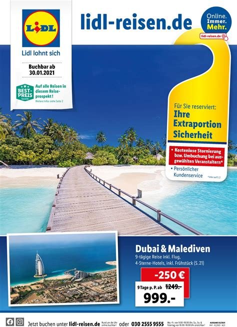 Lidl reisen prospekt