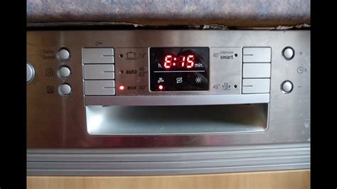 Siemens Spulmaschine Fehler E15 Und Wasserhahn Blinkt