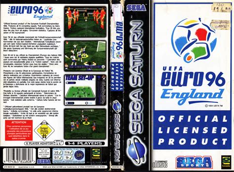 Uefa euro 96 england sega saturn