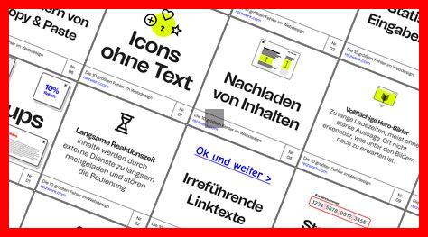 Was sind die größten Fehler im datengestützten Design?