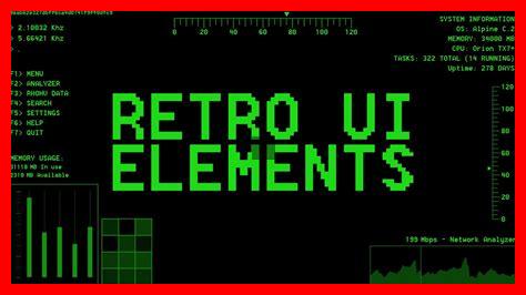 Wie kann man Retro-Elemente in UI/UX-Design integrieren