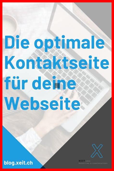 Wie optimiere ich meine Webseitengestaltung für Kundenkontakte?
